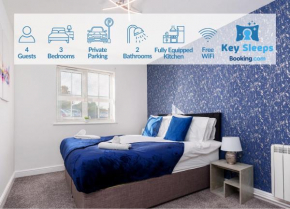 Key Sleeps - Private Parking - Lower Pilsley - Balcony - Contractors - Leisure